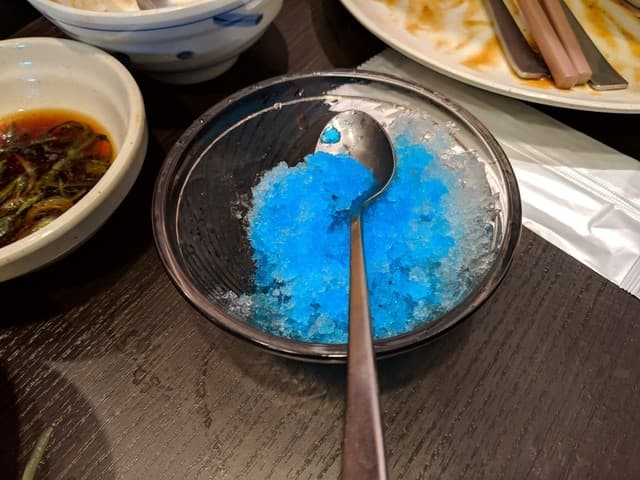 しゃぶ葉 - かき氷もあるで！