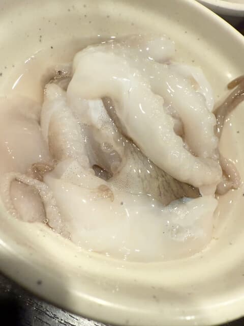 しゃぶ葉 - チュクミ（いいだこ）　煮込んでもぷりぷりしてて美味しい