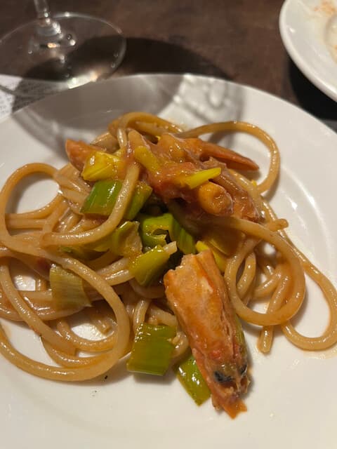 RISTORANTE Co.N.Te - 海老のパスタ