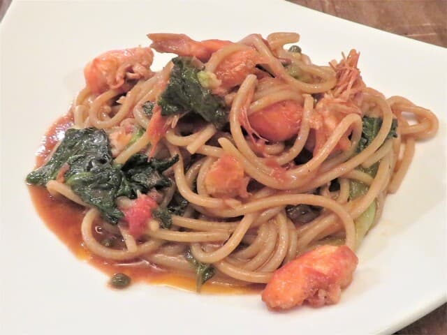 RISTORANTE Co.N.Te - 脱皮したて海老スパゲッティ