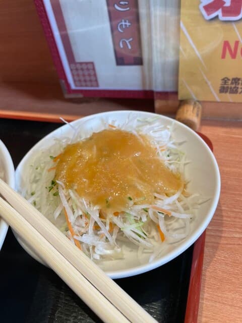 中華厨房 もりもと - ドレッシングがおいしぃ