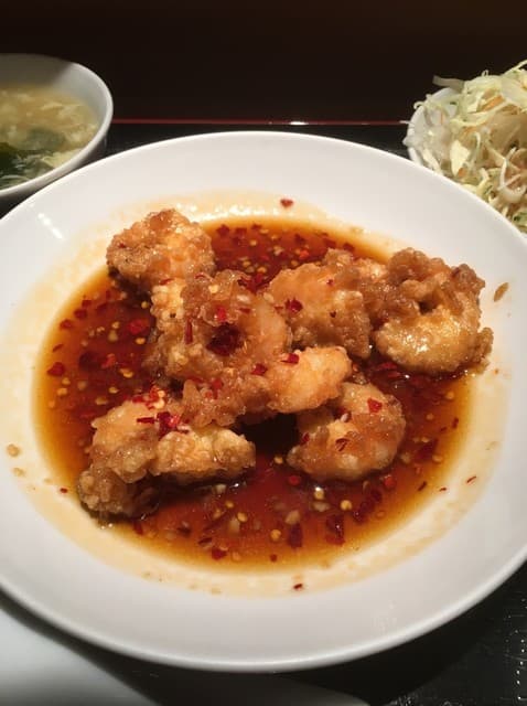 中華厨房 もりもと - エビがたっぷり