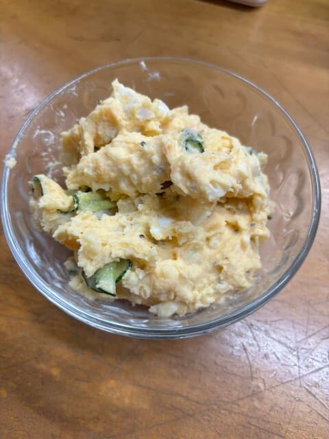 すし阿波弁慶 - ポテトサラダ