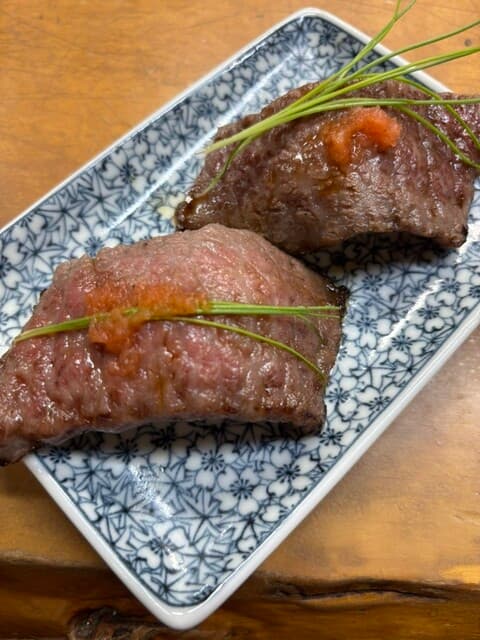 すし阿波弁慶 - 肉寿司