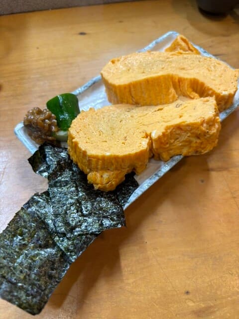 すし阿波弁慶 - 名物だし巻き