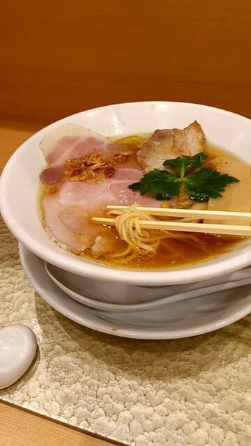 なにわ 麺次郎 - 黄金貝らーめん