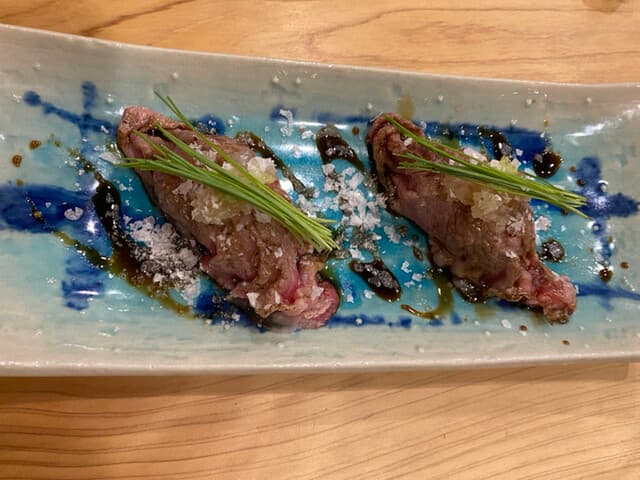 食事処 つし里 - 肉寿司