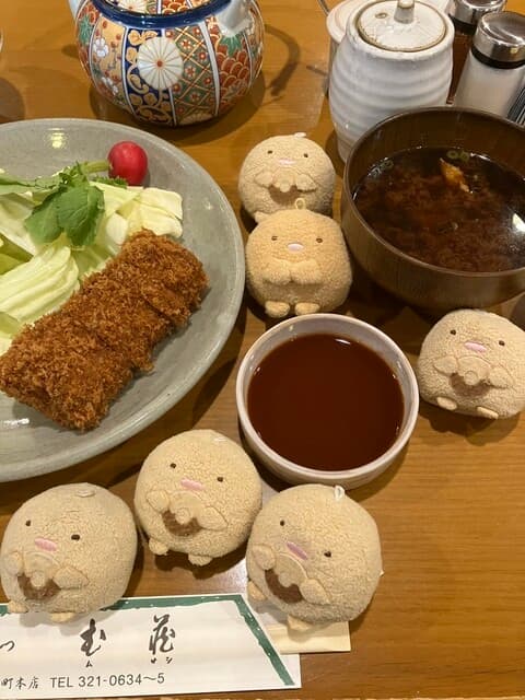 とんかつ武蔵 - ヘレカツ定食。