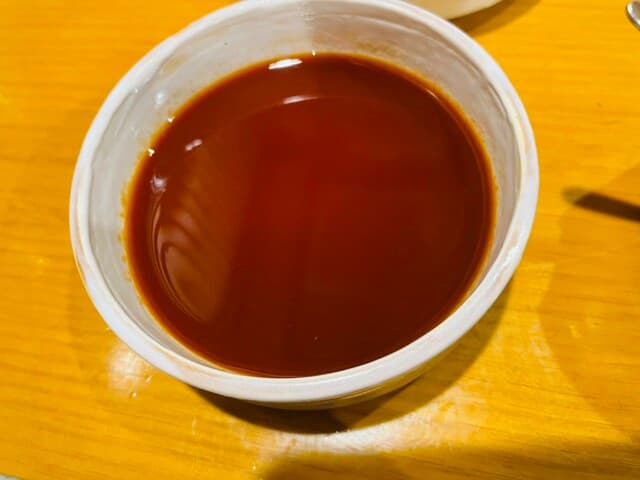 とんかつ武蔵 - とんかつのソース