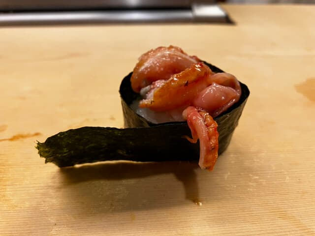 鮓廣嶋 - 赤貝のヒモ