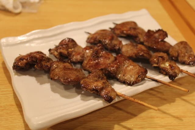 鳥料理今井 - はつとは、ハート=心臓のこと