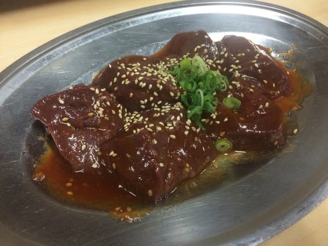 なかや - 焼きレバー