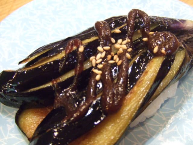 にぎり長次郎 - 揚げ茄子田楽