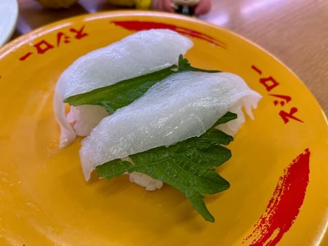 スシロー - えんがわ　120円(税込)