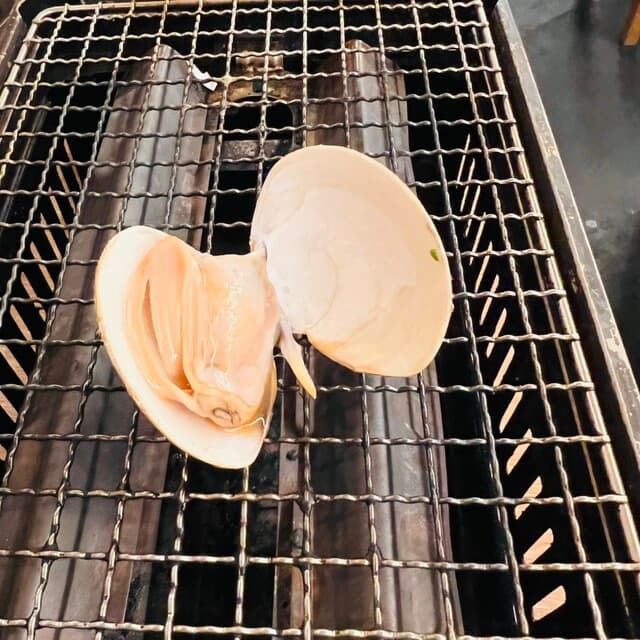 浜焼き きばる - ハマグリ浜焼き