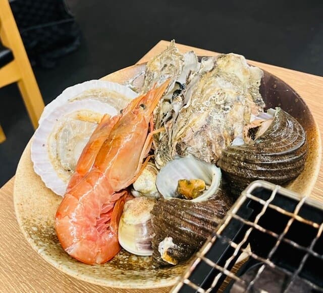浜焼き きばる - 海鮮焼きセット