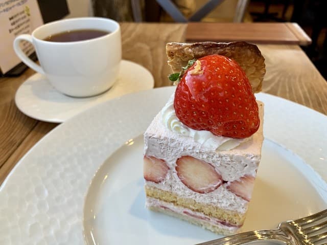 ケーキ パスタ&バール いすずカフェ - スイーツセット １１３４円