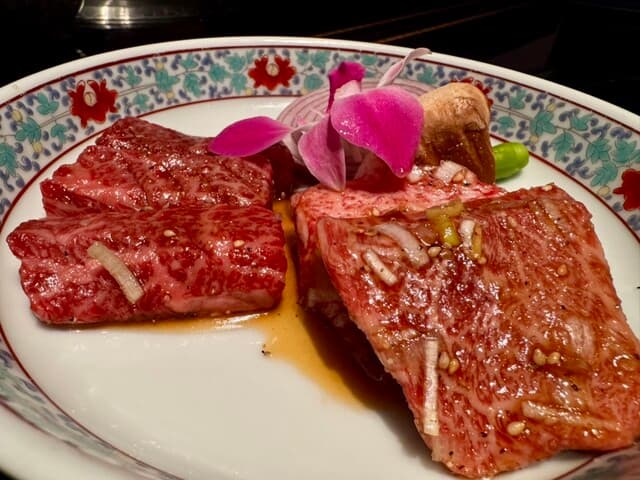 叙々苑 - 上ヒレ・肩ロース厚切ミックス