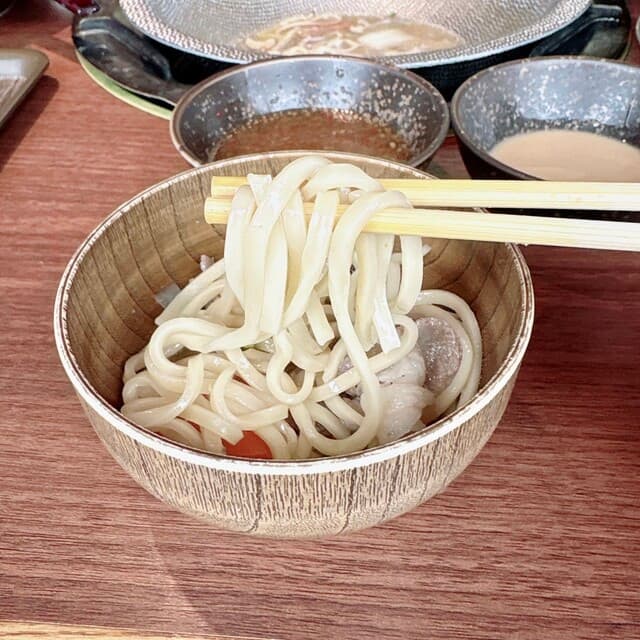 琉球BBQ Blue - 蕎麦が出来上がりました