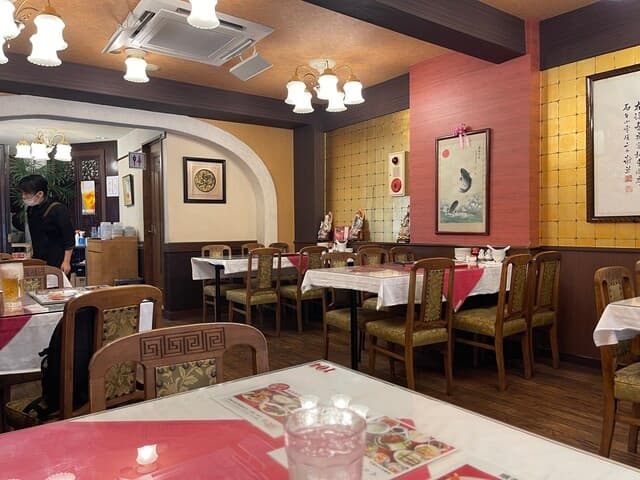 順海閣 - 店内