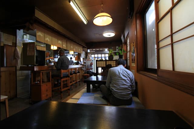 うなぎのしもむら - 店内はこんな感じ