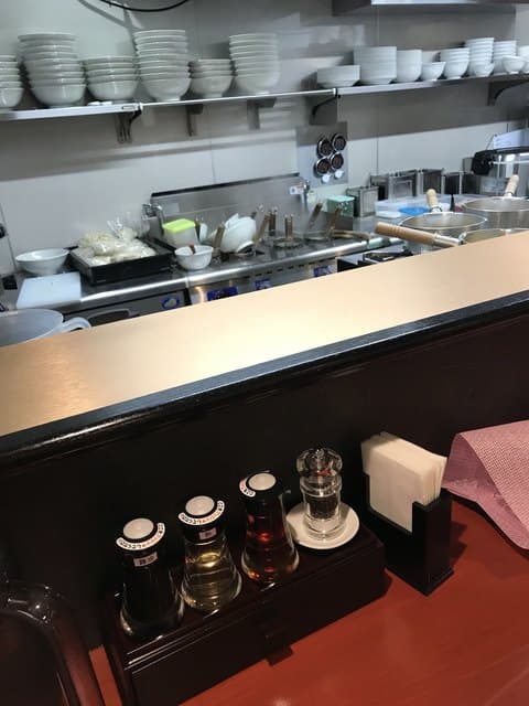 鶏そば専門店 らーめんえびす - 丼が温められてる