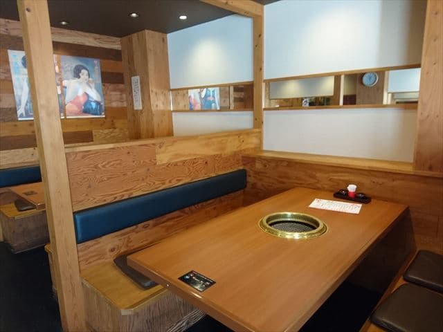 牛苑 - 店内の風景　2020.9