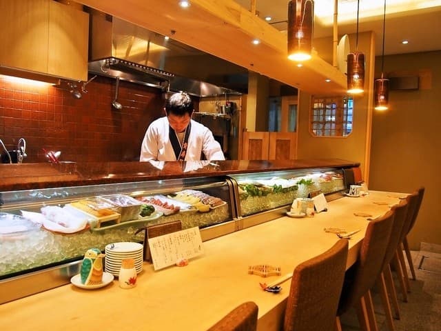 貴寿司 - 店内（カウンター席：承諾済み）