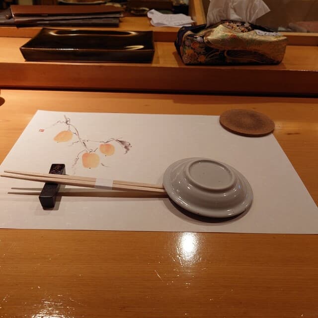 鮨処ひのき - セッティング