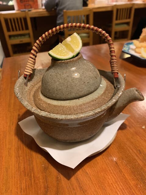 ろくもん銭 - 舞茸土瓶蒸し