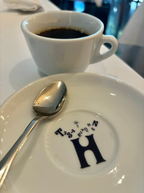 テストキッチンエイチ - コーヒーのお皿が可愛かったので