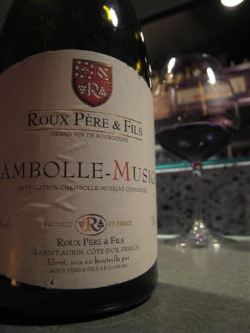 ワイン（葡萄酒）街道 - Roux / Chambolle-Musigny 2004