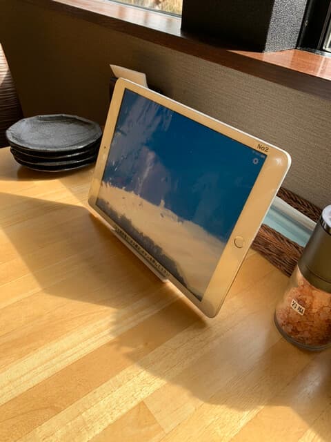 山海居 - タブレット注文も出来るよーになるみたい