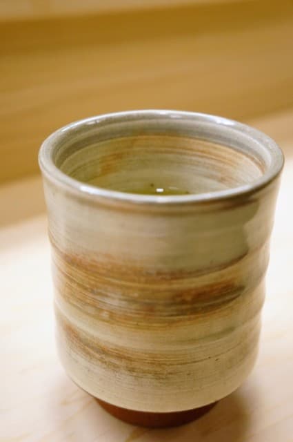 鮓廣嶋 - あがり、良いお茶です
