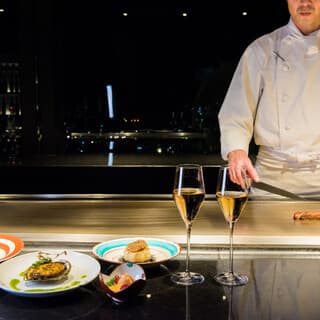 ソムリエが常駐。ワインとお料理のペアリングに舌鼓を打つ