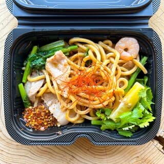 All yakisoba can be taken out for takeout.