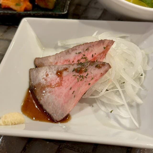 풍미 있는 바베큐를 즐길 수 있는 가게!
