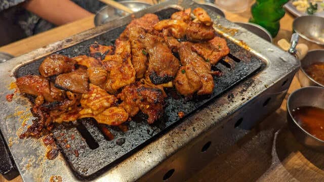 모든 것을 구워주셔서 기쁩니다! "오사카 로비토도 리빙미店" | 숙취 해소 식사