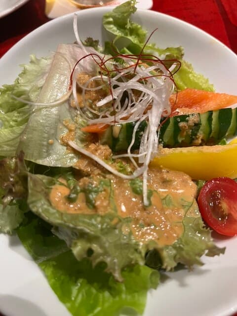 안정적인 트라지, 맛있는 구이요리♪