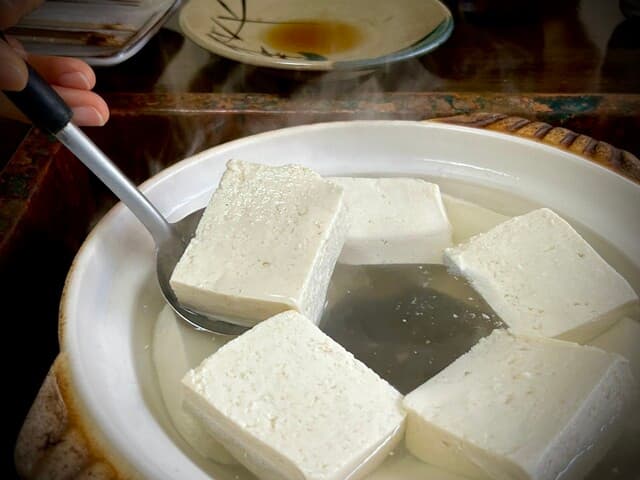교토 시모이노 유 도토리, 정말 맛있어요〜♪