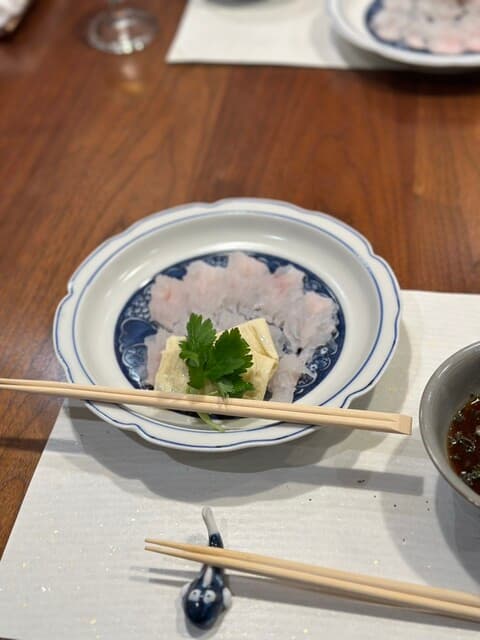 鱧しゃぶを筆頭に、美味しい和食を存分に味わうことができました。