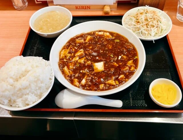 돼지고기와 충분한 양의 마폭두부가 맛있는 가게 "중화주방 모리모토"さん(^O^)／