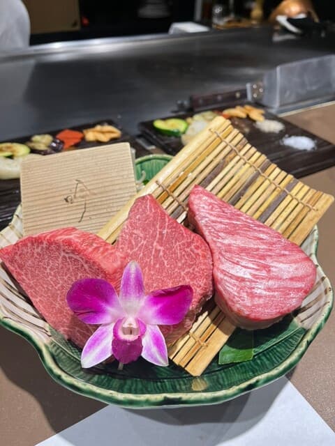 ✨ヒルトンプラザウエスト✨宮崎尾崎牛肉&新鮮海物✨ランチコース