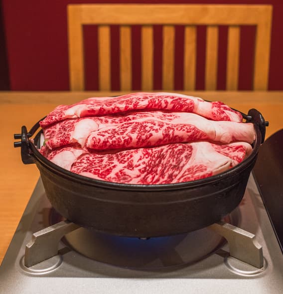 오후의 런치 스키야키 1인용 주걱