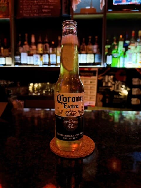 After dinner, to the bar