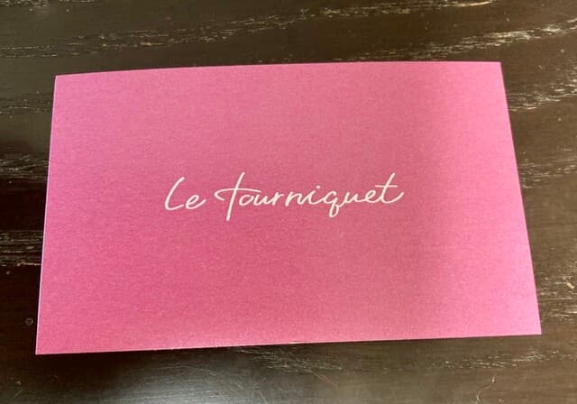 Le tourniquet -