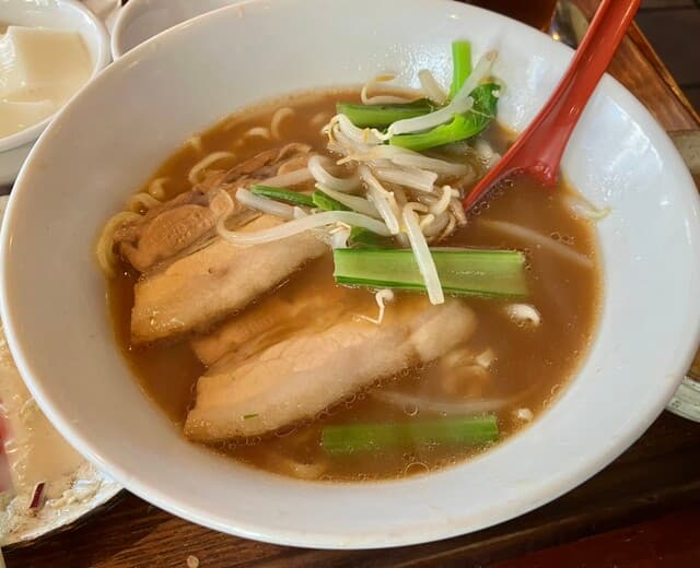 煮豚ラーメンとチャーハンセット