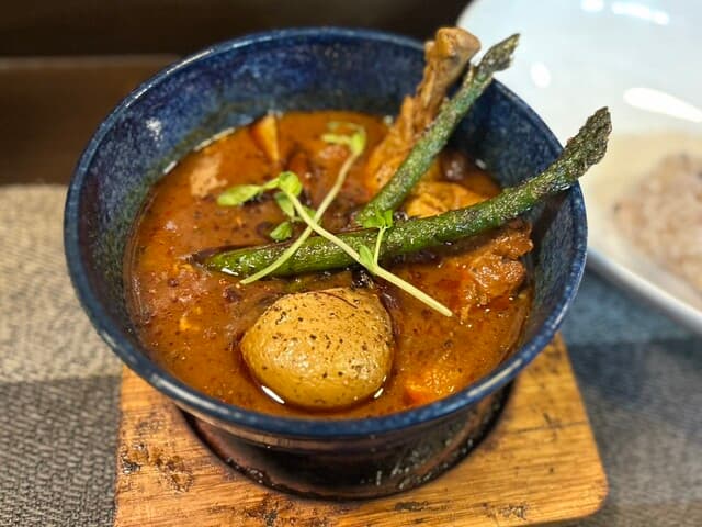 Don't come if you're not choosing a menu option! @Soup Curry Dosanko